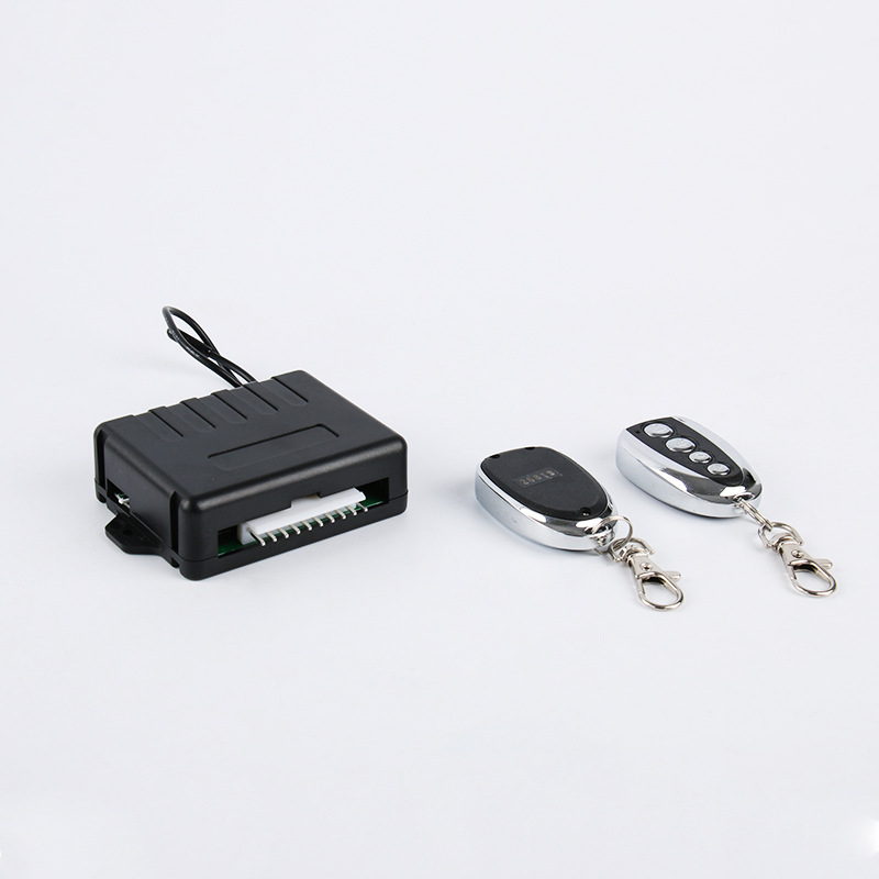 12V Universal Car Anti-Theft Device Remote Control Key Central Locking One-Way with Warning Light Trunk Opening Remote Control