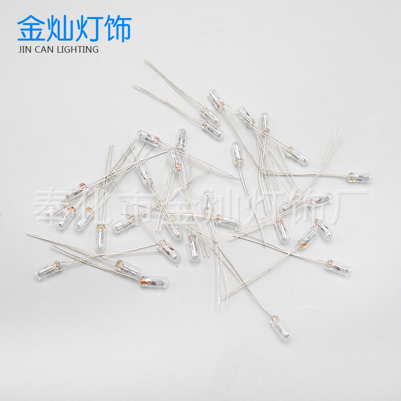 Long and Short Pin Meter Bulb Micro Light Bulb Instrument Light Bulb Car Light Bulb Toy Light Bulb Indicator Light Bulb Manufacturer Supply