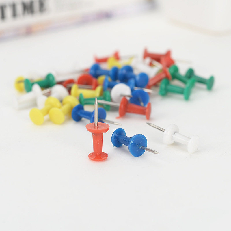 Plastic I-shaped nail wholesale color I-shaped nail painting color drawing nail glue nail bulk I-shaped fixed nail