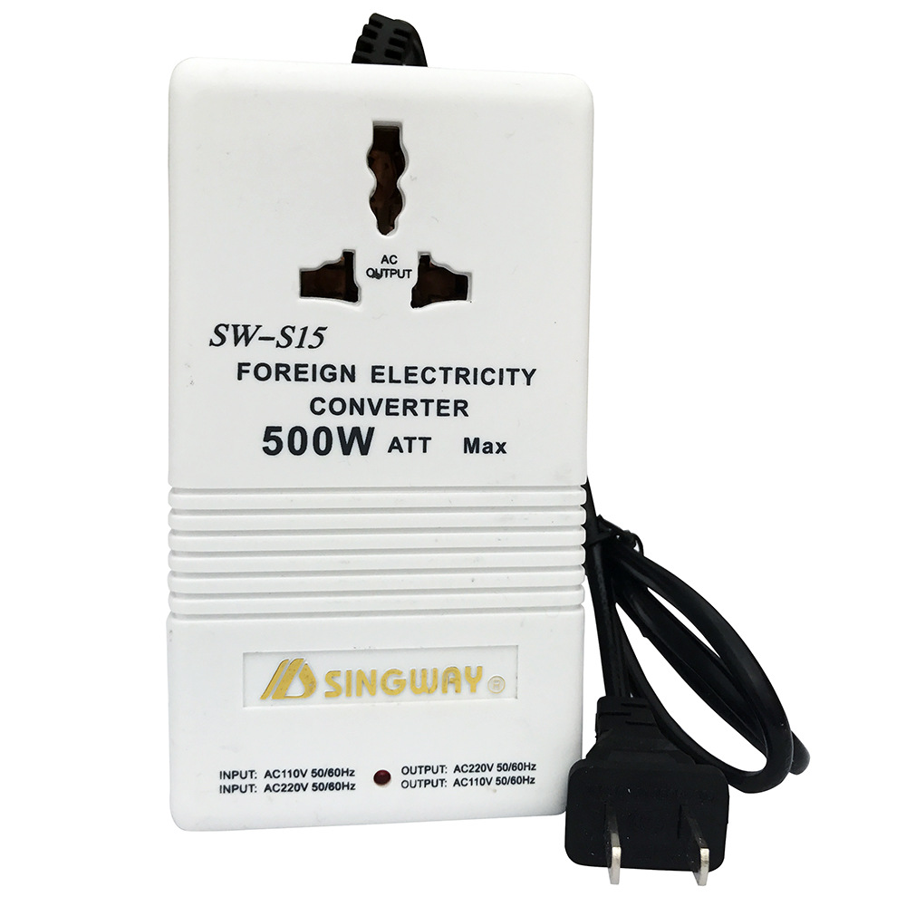 Cross-border xingwei SW-S 15 500W mutual power transformer 220V to 110V transformer 110V to 220V