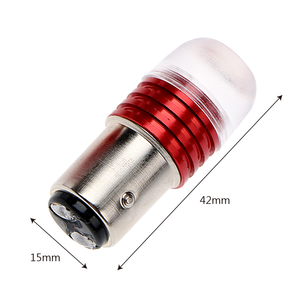 Car Flash Led Turn Signal 1156 1157 Concave Lens 5630 Motorcycle Reversing Brake Light 5730 3 Sm