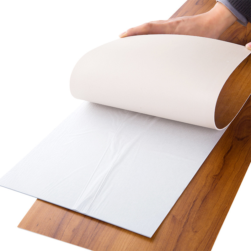 Pvc Self-Adhesive Floor Stickers Wood Grain Floor Leather Cement Floor Directly Laid Wear-Resistant Plastic Thickeneded Plastic Wood Floor Stickers
