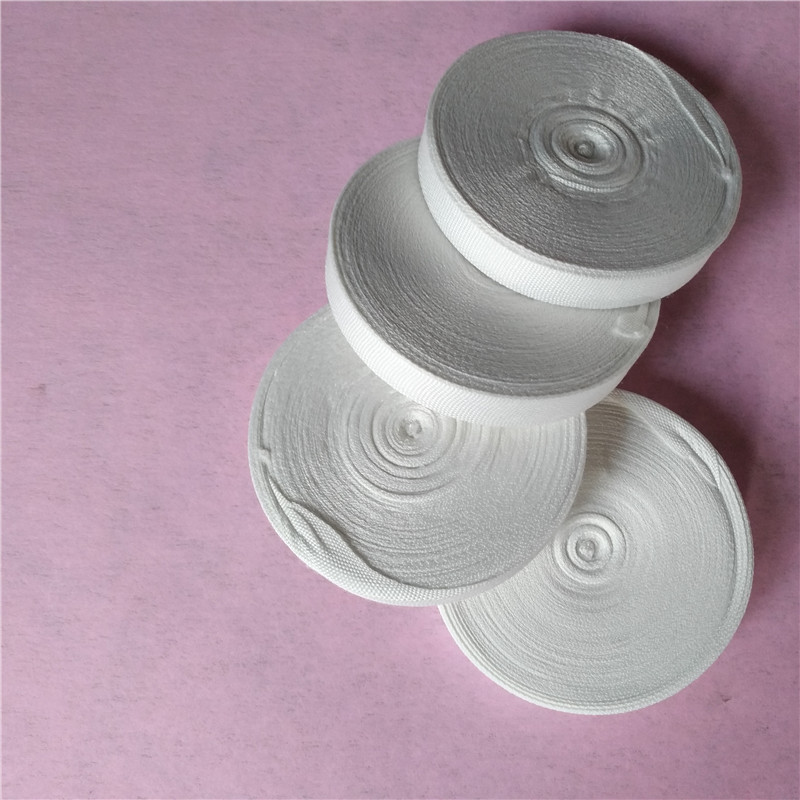 Nacheng Insulated Electrical White Cloth with Polyester Material Motor Coil Insulated Tape Electrical White Yarn Tape 15mm