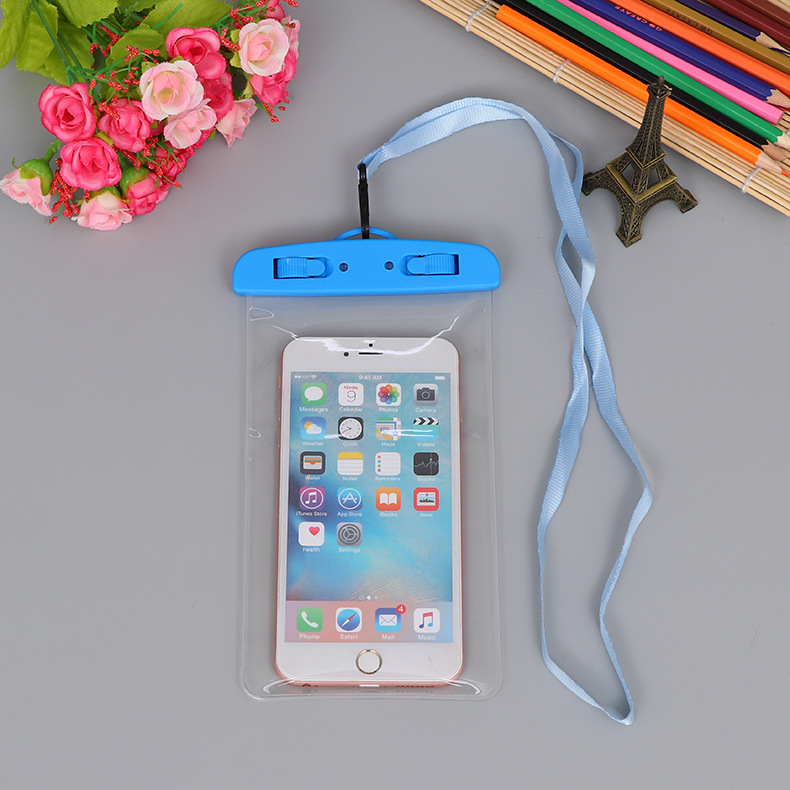 Tablet Ultra-transparent Mobile Phone Waterproof Bag Diving Waterproof Bag Rafting Takeaway Cycling Touch Screen Waterproof Mobile Phone Bag in Stock