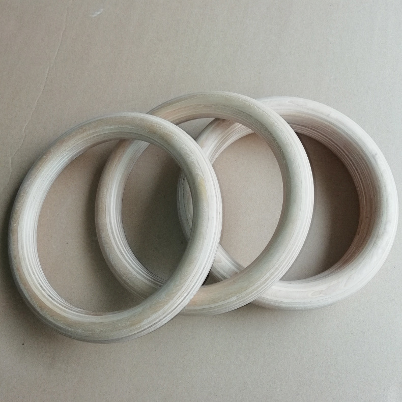 Sports Wooden Rings Gymnastics Fitness Birch Rings Arm Training Wooden Rings