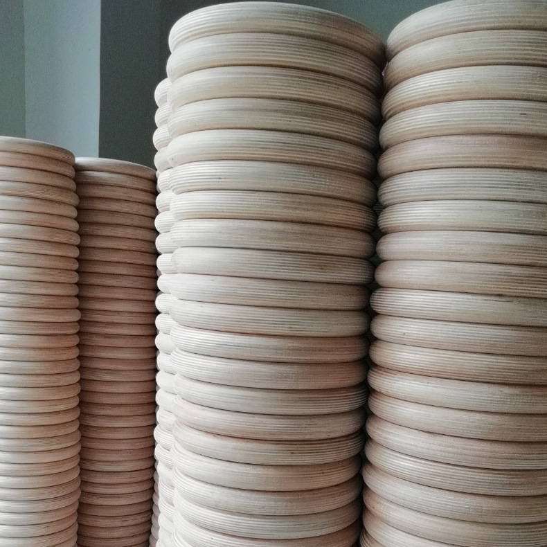 Sports Wooden Rings Gymnastics Fitness Birch Rings Arm Training Wooden Rings