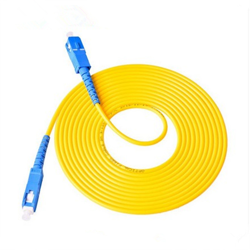 SC-SC fiber jumper single-mode single-core 3 m square to square pigtail fiber jumper 3.0 wire diameter promotion