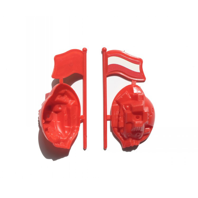 Post-80S Nostalgic Sand Table Static National Flag World War Ii Military Flag Model Scene Plastic Toy Manufacturer Wholesale