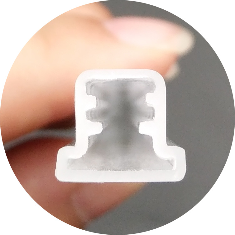 Pc Extruded Special-Shaped Materials Customized Pc Plastic Special-Shaped Materials Edge Strips Flame Retardant Extrusion Hard Plastic Strips Customized with Samples