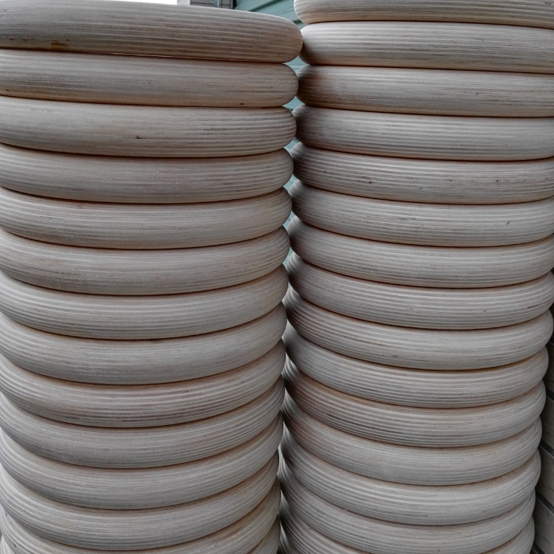 Sports Training Competition Rings, Pull-Ups, Wooden Sports Rings, Arm Strength Training, Fitness, High-Quality Birch Wood