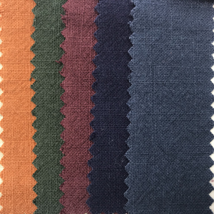 Cotton Linen Slub 8*8 Women's Clothing Tang Suit Tea Art Imitation Linen Sand Wash Water Fabric Tang Suit Chinese Style Fabric Cotton