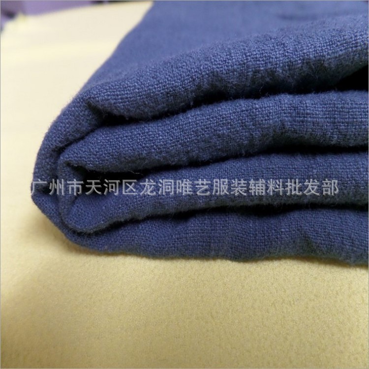 Cotton Linen Slub 8*8 Women's Clothing Tang Suit Tea Art Imitation Linen Sand Wash Water Fabric Tang Suit Chinese Style Fabric Cotton