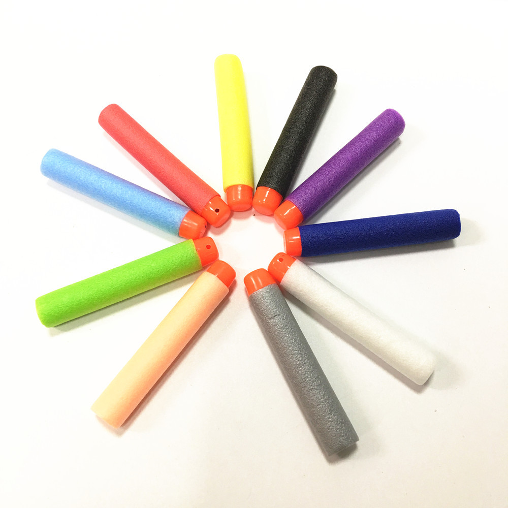 Zhoutai 7.2Cmeva Elite Hollow Suction Cup Head Soft Bullet Gun Bullet Kidsren's Toy Gun Foam Soft Bullet