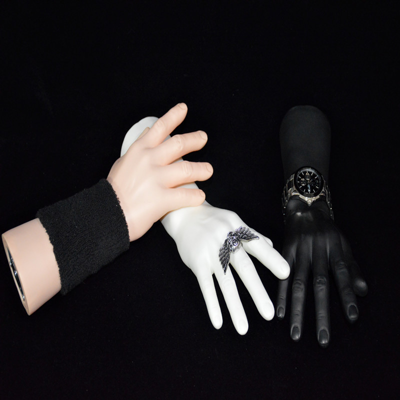 Simulation men's hand model Men's hand model props industrial gloves hand model anti-freezing gloves hand model Men's gloves props