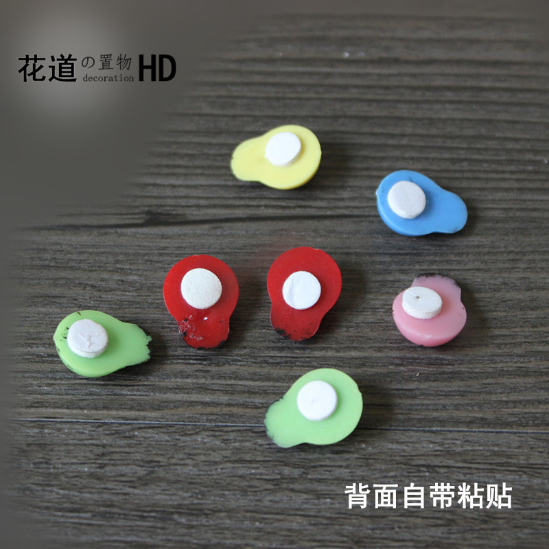 Mini Plastic Ladybug Christmas Holiday Decoration Ladybug Micro Landscape Fleshy Mini Potted Plant Decoration Ornaments