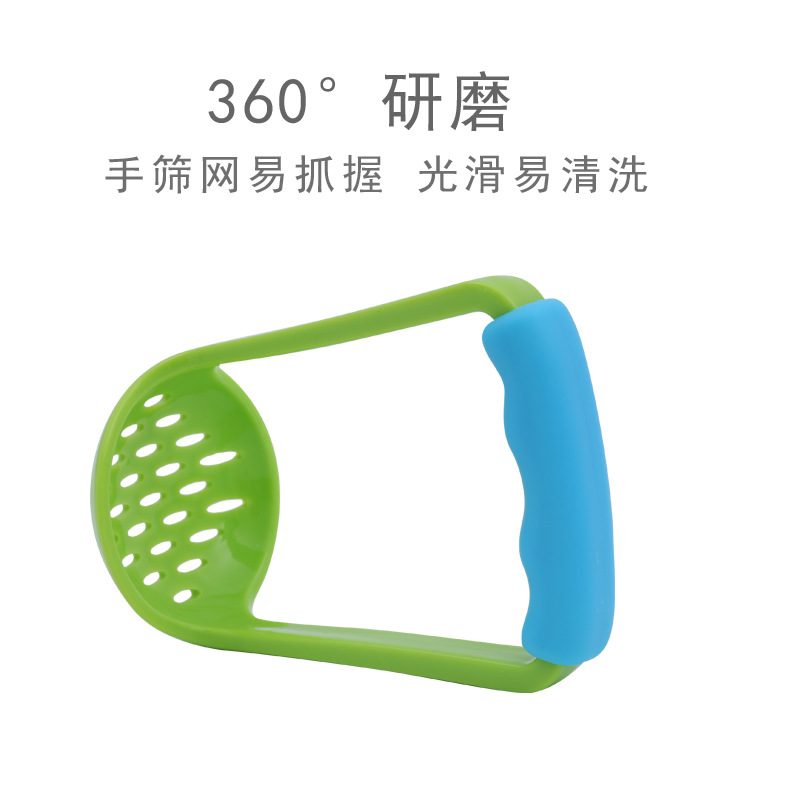 Children's Food Supplement Grinding Bowl Baby Manual Food Conditioner Grinding Handle Grinding Bowl and Grinding Rod Set