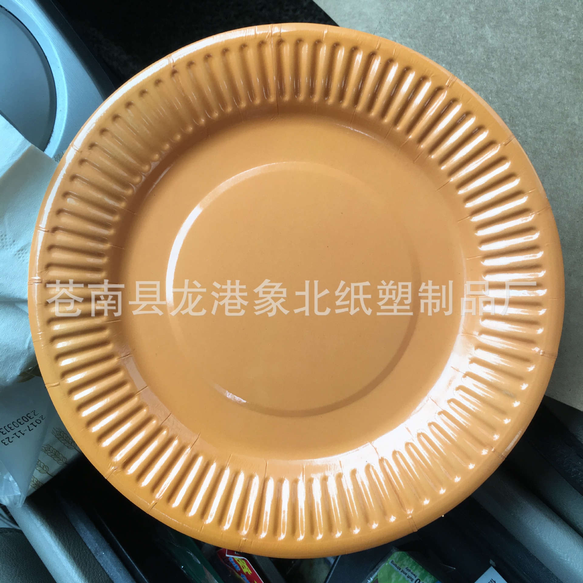 Одноразовая бумажная тарелка для рисования 7 дюймов для детских поделок