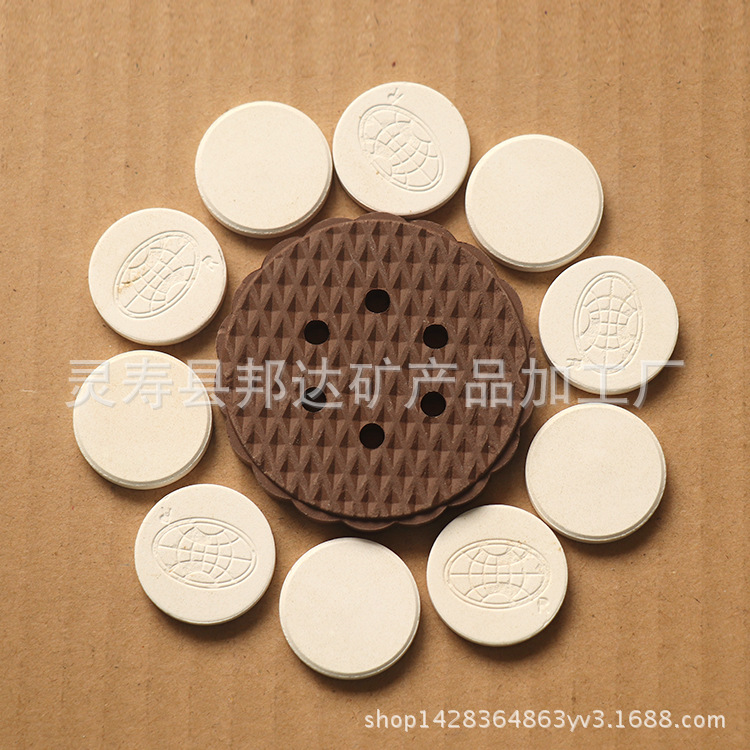 Manufacturer Supplies Germanium Stone Energy Sheet, Ceramic Sheet for Backrest Mattress and Cushion, Negative Ion Energy Sheet, Hexagonal Sheet