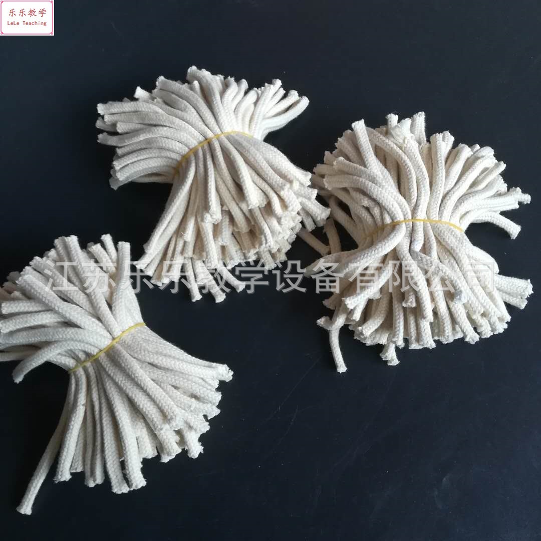 Cotton Wick 6mm alcohol lamp cotton wick single 15cm laboratory cotton wick teaching instrument