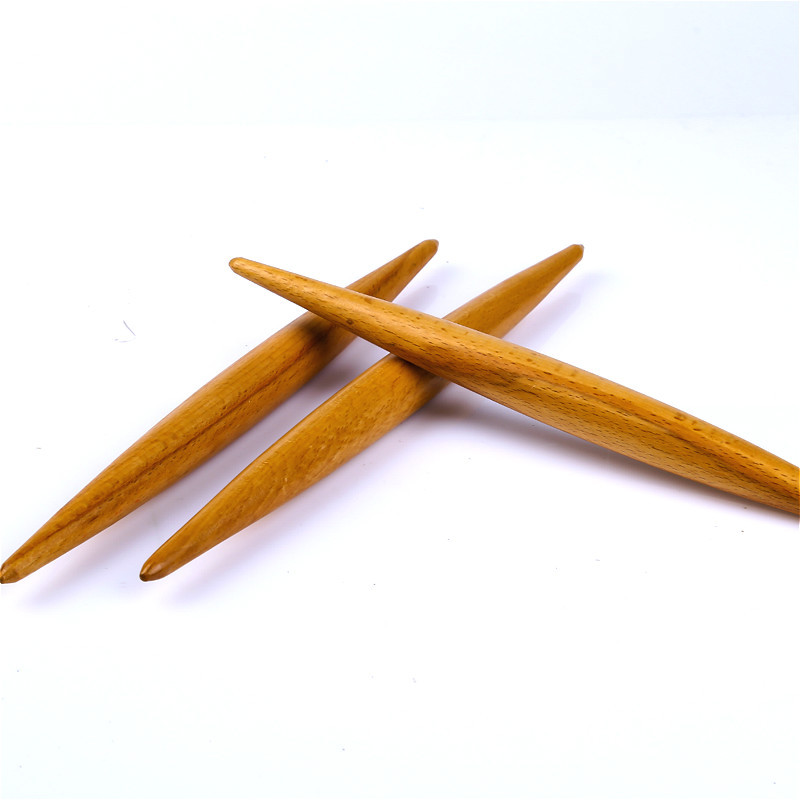 Pointed rolling pin Double pointed rolling pin Fish belly rolling pin Rolling pin Rolling pin Beech Wood Rolling pin Non-stick rolling pin