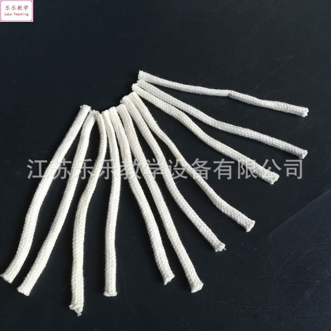 Cotton Wick 6mm alcohol lamp cotton wick single 15cm laboratory cotton wick teaching instrument