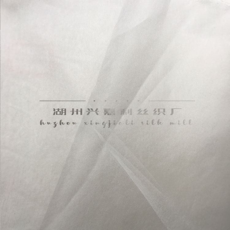 8mm silk organza 140 silk fabric raw silk gauze high-grade silk factory outlet