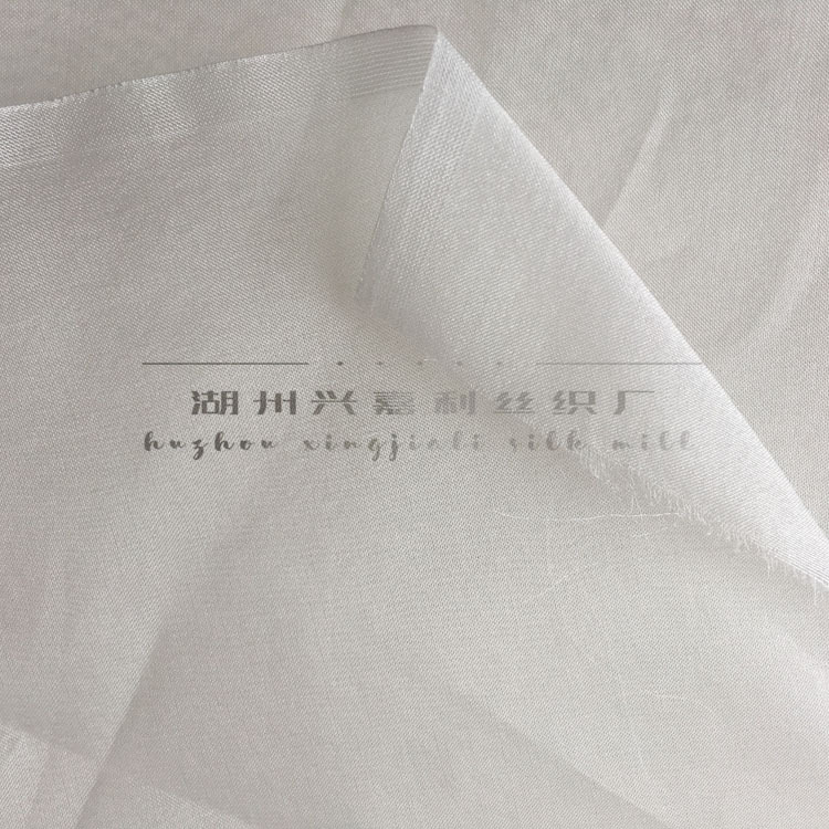 8mm silk organza 140 silk fabric raw silk gauze high-grade silk factory outlet