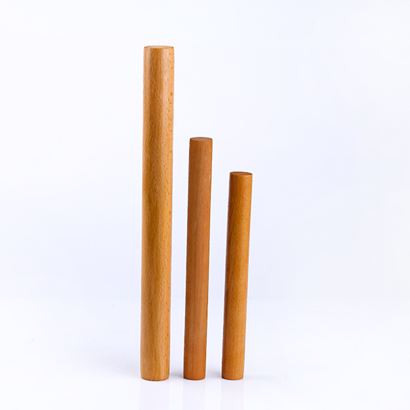 Factory rolling pin wholesale wooden rolling pin Beech rolling baking tool home rolling pin solid wood rolling pin