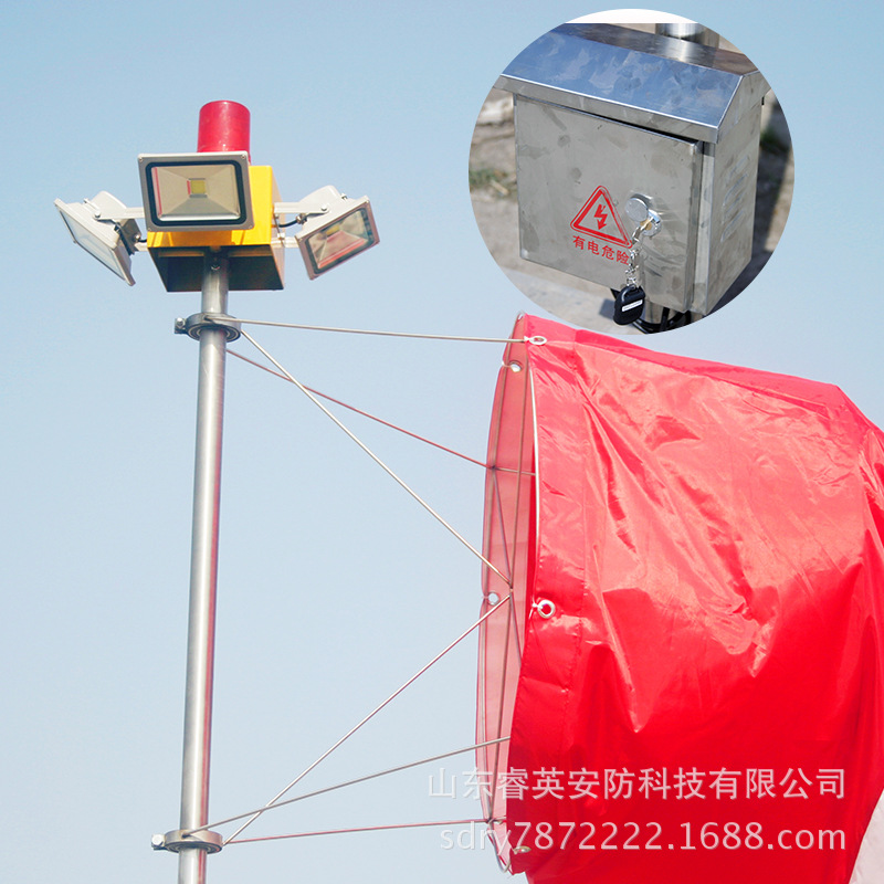 [Ruiying] Wind Direction Test Bag, Meteorological Measurement Wind Direction Bag, Speed Instrument, Security Check Airport-Specific Wind Vane, High Precision