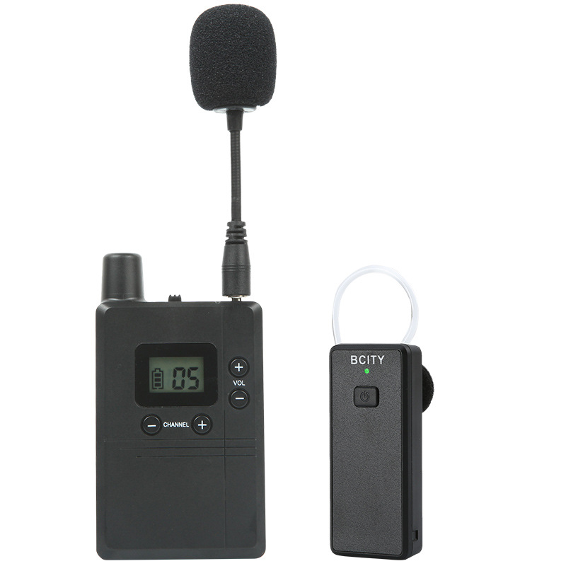 Bisite Tour Guide Wireless Explanation Device for Government Reception, Scenic Area, and Corporate Tours, Wireless Headset Explanation Device, One-To-Many