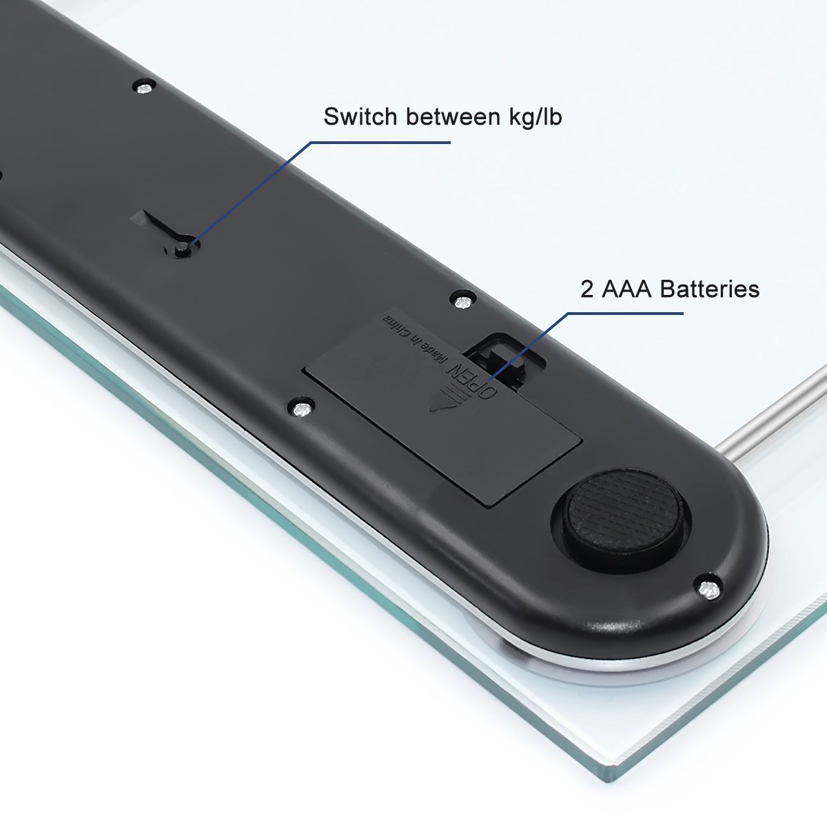 Baolan Export Hot Digital Health Scale Human Body Scale Gift Scale Night Vision Backlight 28×28cm Bright