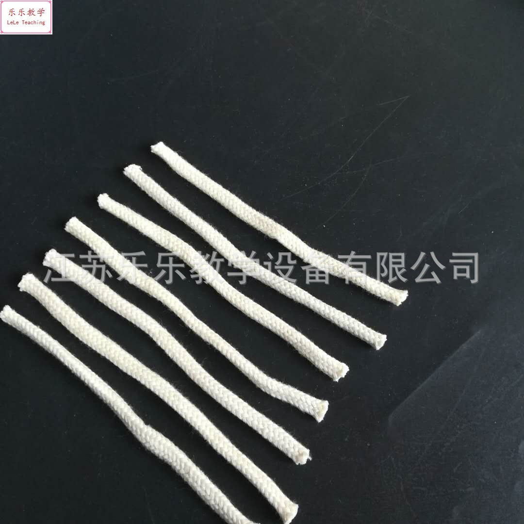 Cotton Wick 6mm alcohol lamp cotton wick single 15cm laboratory cotton wick teaching instrument