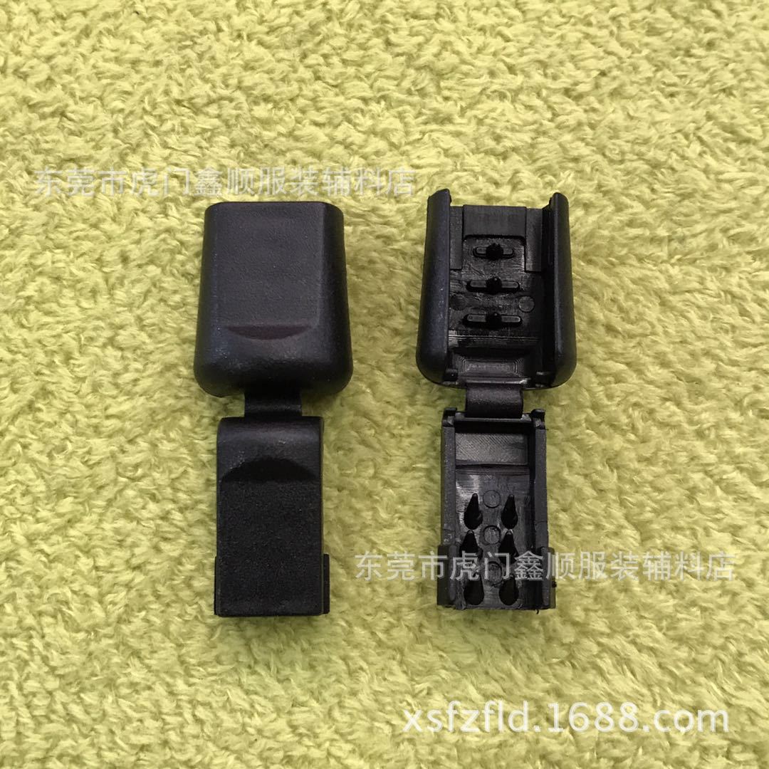 Factory spot high quality plastic clip plastic pull tail rope clip webbing closure buckle bag buckle pressure buckle