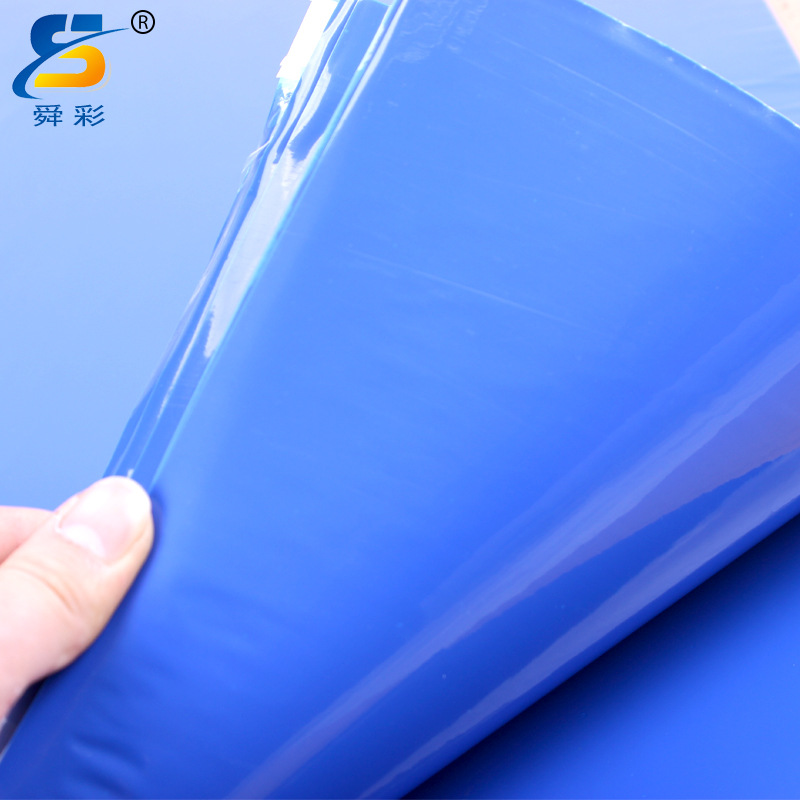 Shun color pe sticky dust pad industrial high sticky decontamination workshop dust pad dust-free room dust removal blue sticky dust pad can be torn