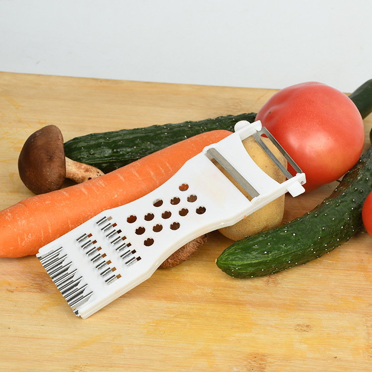 Factory Direct Sales Mini Multifunctional Vegetable Cutter Five-in-one Slicing Grater Apple Peeler Boxed