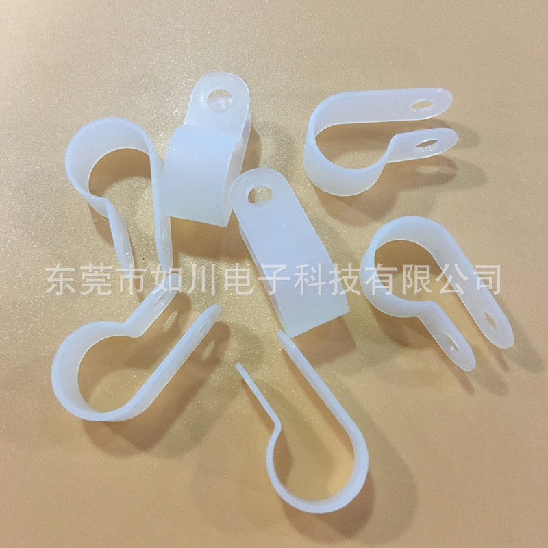 Прямые продажи завода, фиксирующий зажим для проводов, нейлоновый пластиковый зажим для силового кабеля