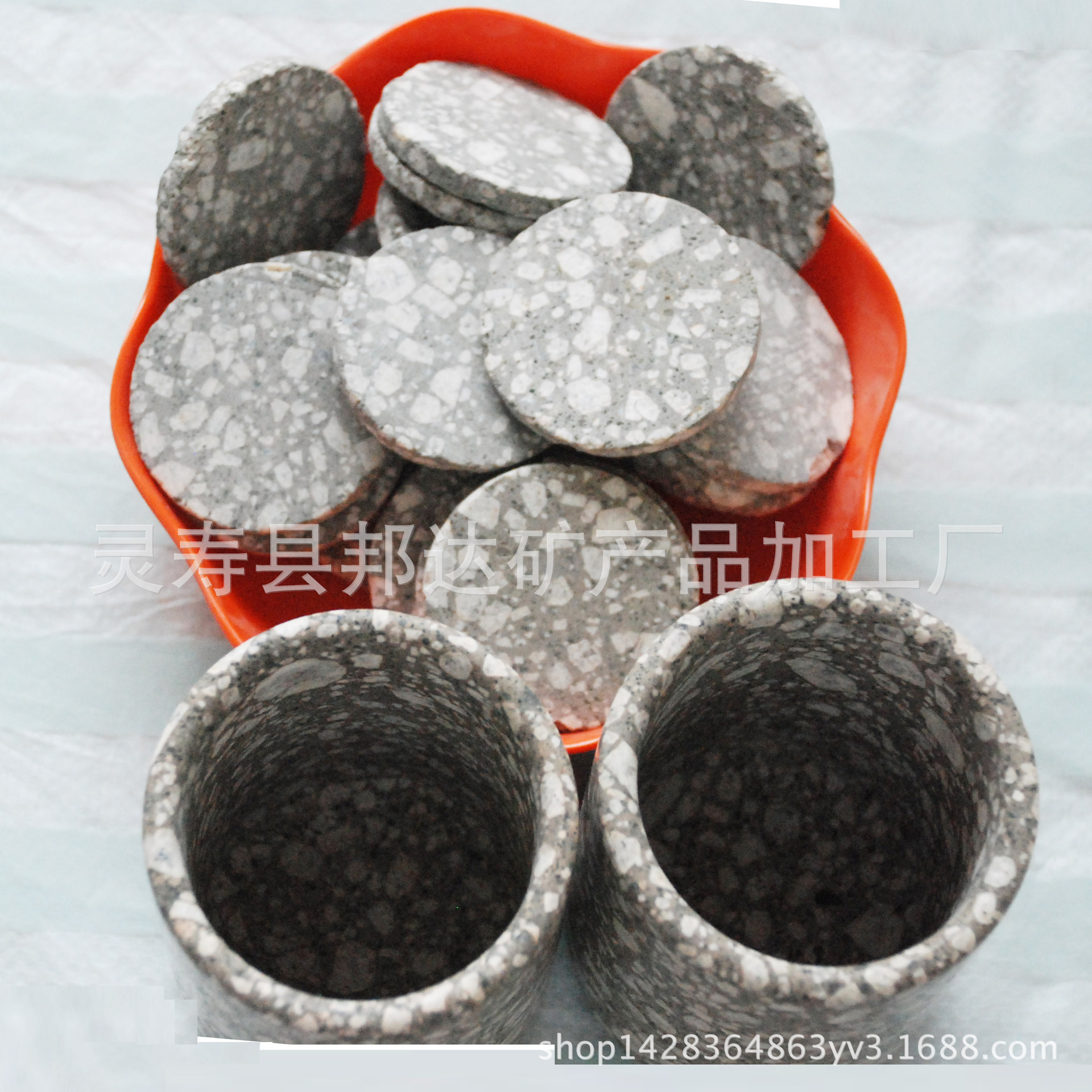 Supply of Medical Stone Tablets for Water Purification Treasure Water Cup Soaked Medical Stone Tablets Medical Stone 5cm Discs