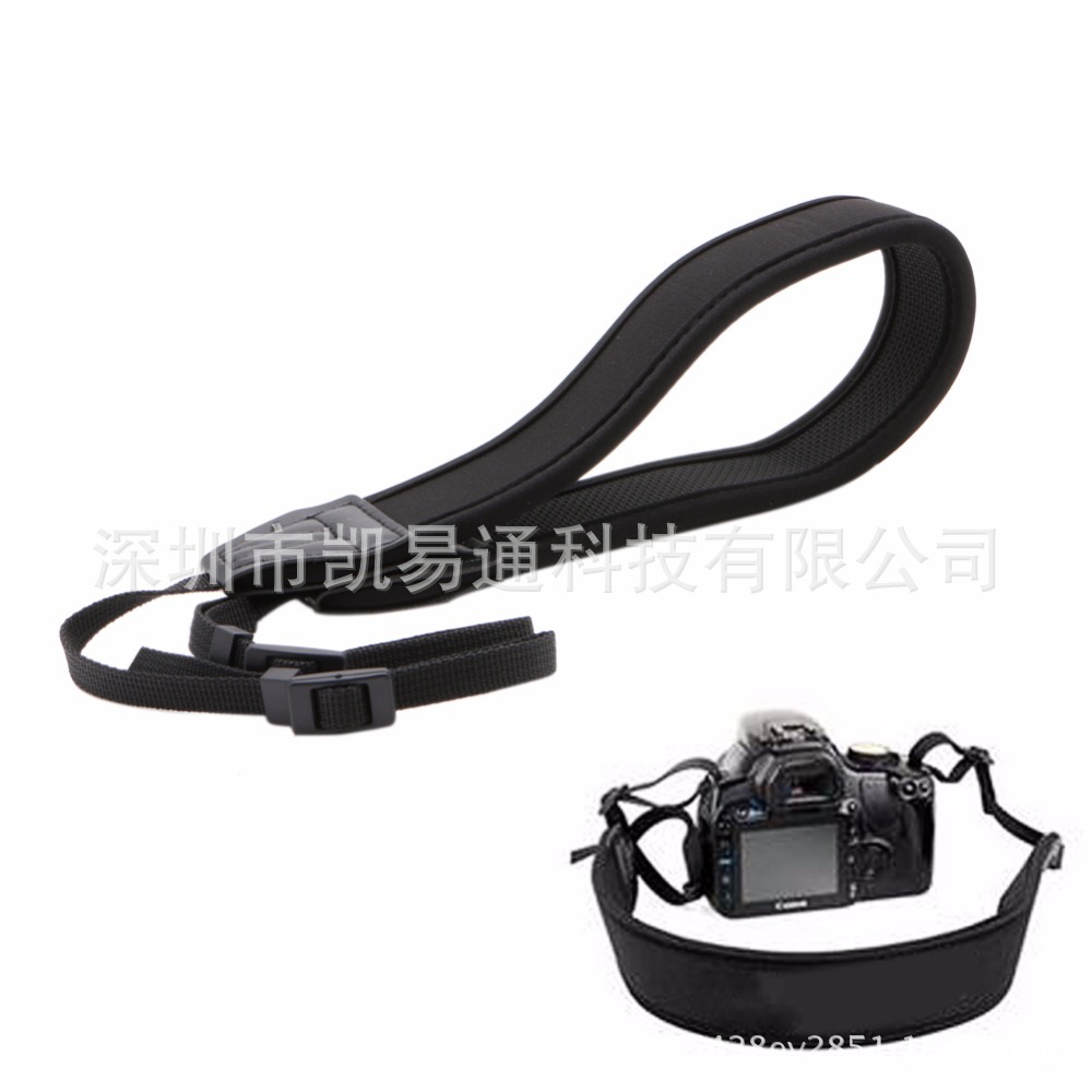 Wordless SLR Camera Elastic Strap Micro Single Shock-absorbing Shoulder Strap Widened Thickened Hanging Neck Strap Universal