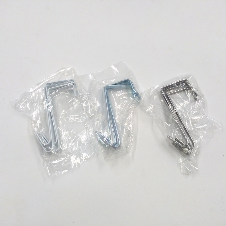Factory Direct storage hanging bag shrapnel hook storage bag door back Hook universal seamless punch-free hanging door hole flat wire hook