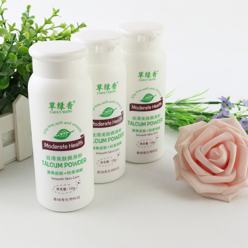 Пудра для ног с травяным ароматом 100г массажная оптом