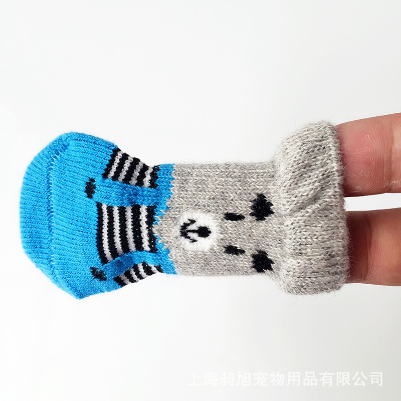Dog socks pet socks teddy anti-scratch anti-dirty cat puppy cat socks pet socks pet supplies wholesale