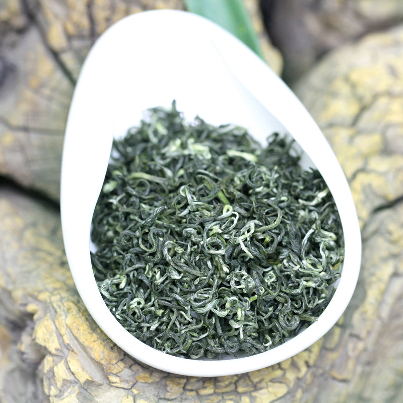 2025 New Tea Sichuan Ya'an Mountain Clouds Green Tea Mengding Mountain Mao Feng Fragrant Tea Bulk Tea Biluochun