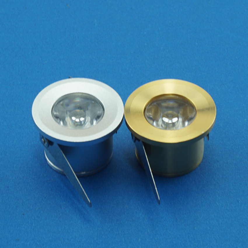 led thumb small spotlight LED ceiling lamp 1W cattle eye lamp jewelry cabinet wine cabinet kitchen cabinet embedded mini lamp