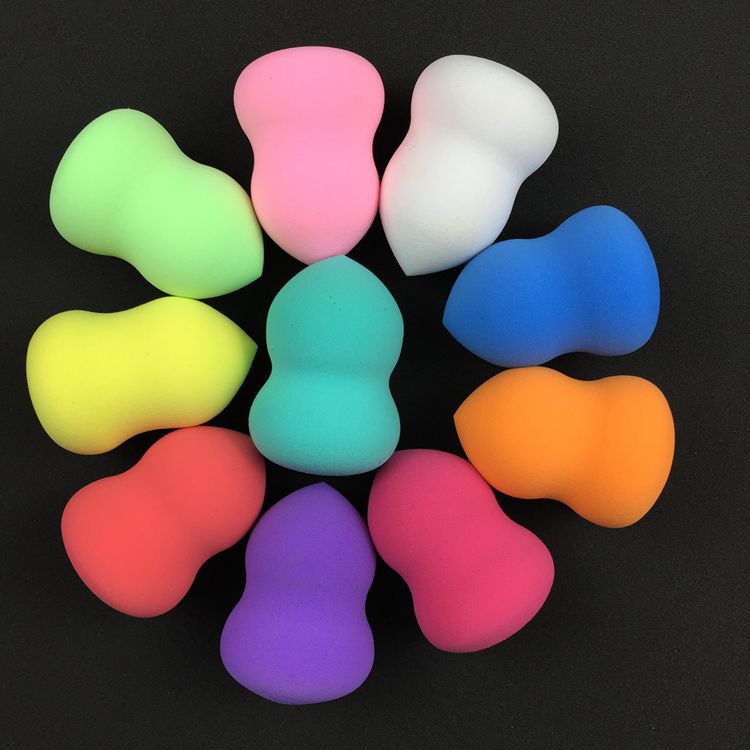 Gourd puff factory wholesale hydrophilic gourd puff beauty makeup egg bubble water become large non-latex beauty tools