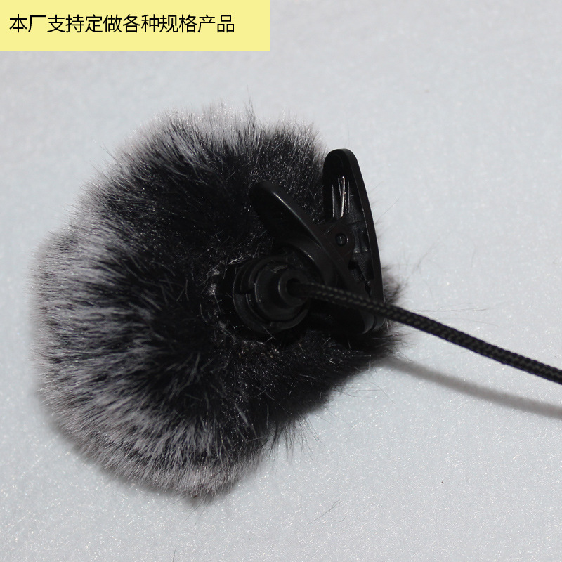 Набор для интервью на улице, микрофон с ветрозащитным чехлом