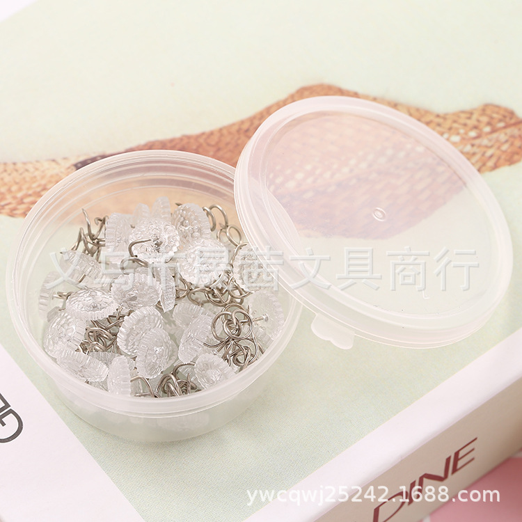 Manufacturer Binding Machine Stainless Steel Twist Nails Round Sofa Holder Bed Sheets Clip Anti-Run Bulk Wholesale Durable