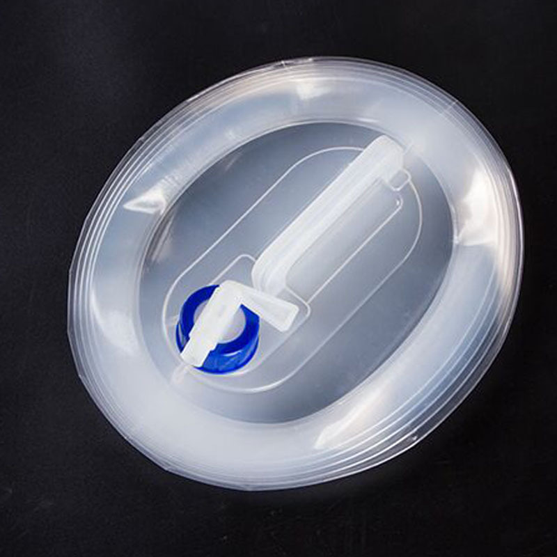 PE folding water bag telescopic bucket food grade outdoor portable emergency storage water bottle car camping 3L-15L