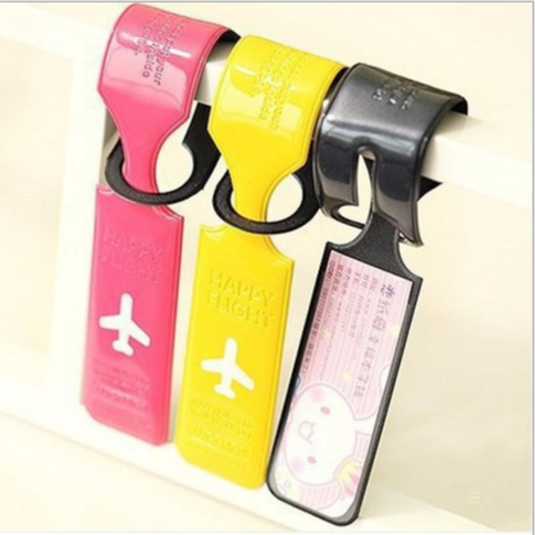 Aircraft Luggage Tag, Travel Trolley Case, Anti-Lost Label, Identification Tag, Travel Business Trip, Checked Name Tag