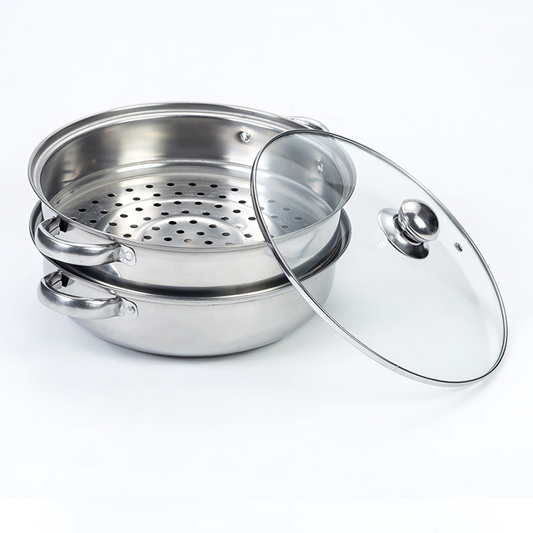 Multi-functional soup steamer multi-layer stainless steel multi-purpose hot pot gift pot stainless steel steamer holiday gift steamer