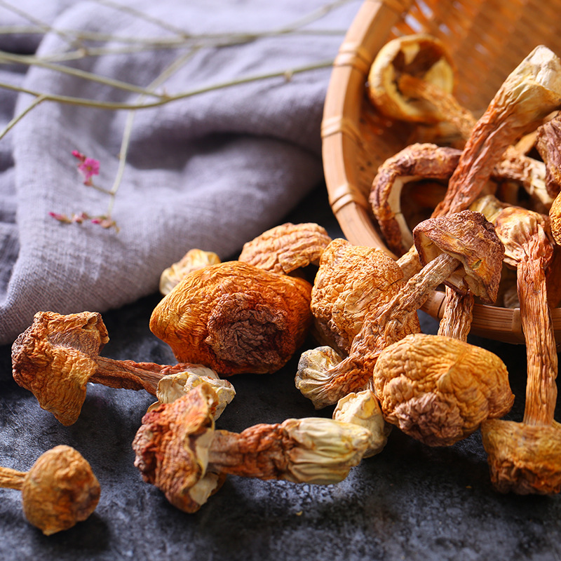 Yunnan Agaricus blazei dried goods special edible fungus Agaricus blazei dried mushroom Brazil mushroom Yunnan specialty direct wholesale